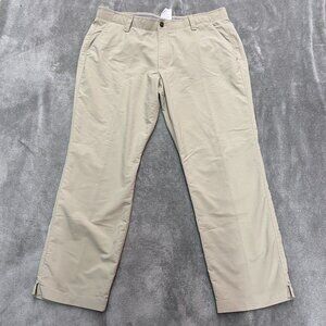 Under Armour Men 40x30‎ (Fits 38x29) Tan Khaki Color Golf Pants Straight